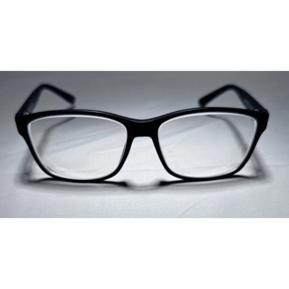 Randolph Neptune Eyeglasses Frame Women's Black Full Rim‎ Rectangular 55-16-140